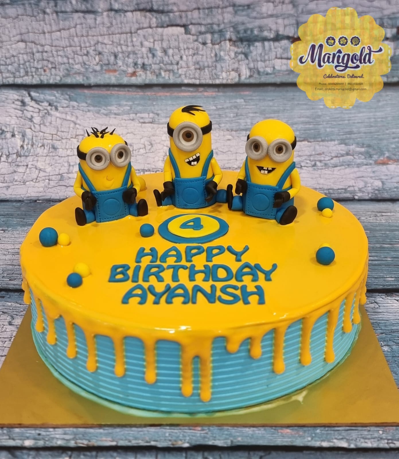 Minion Cake - Marigold