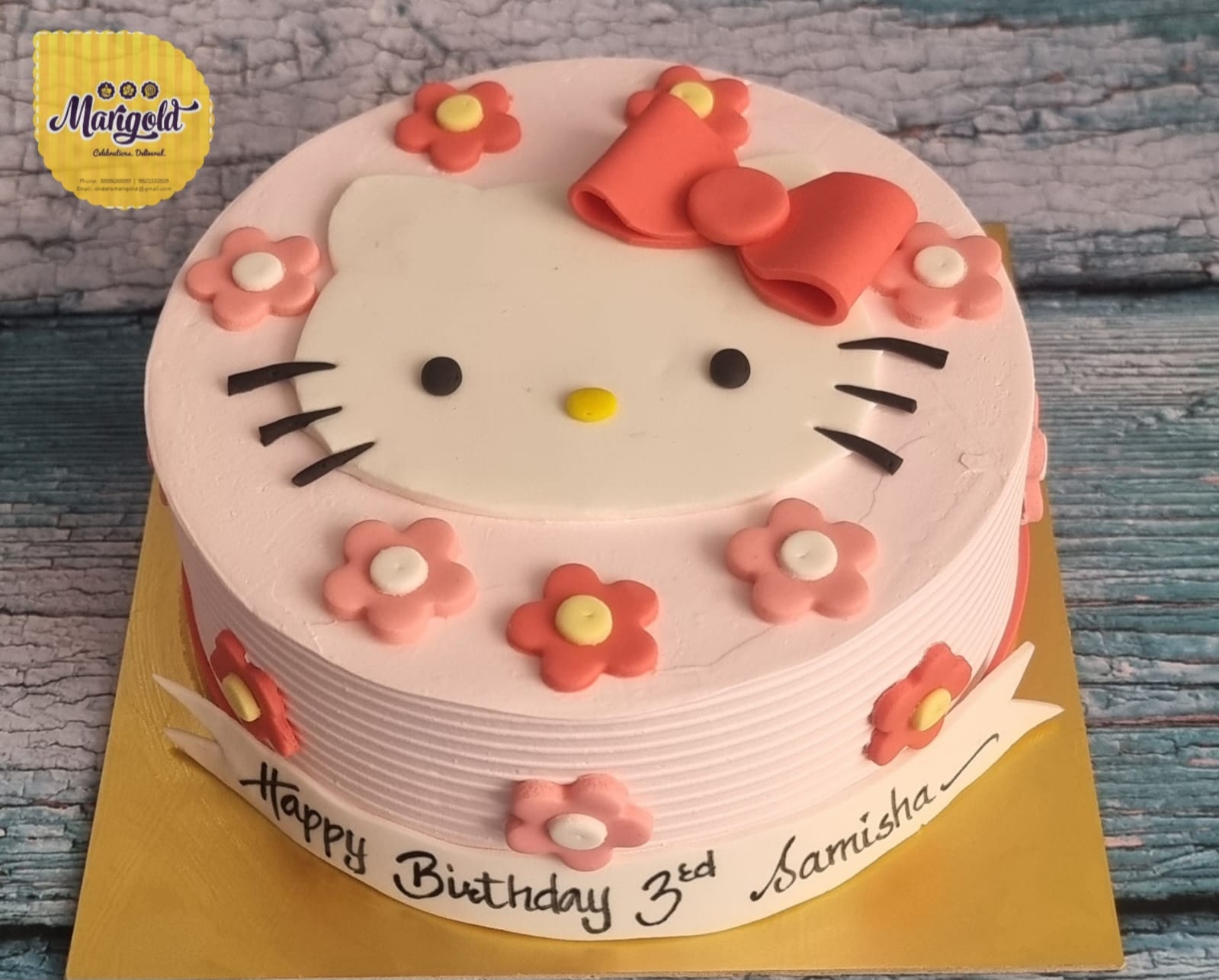 Hello Kitty Cake - Marigold